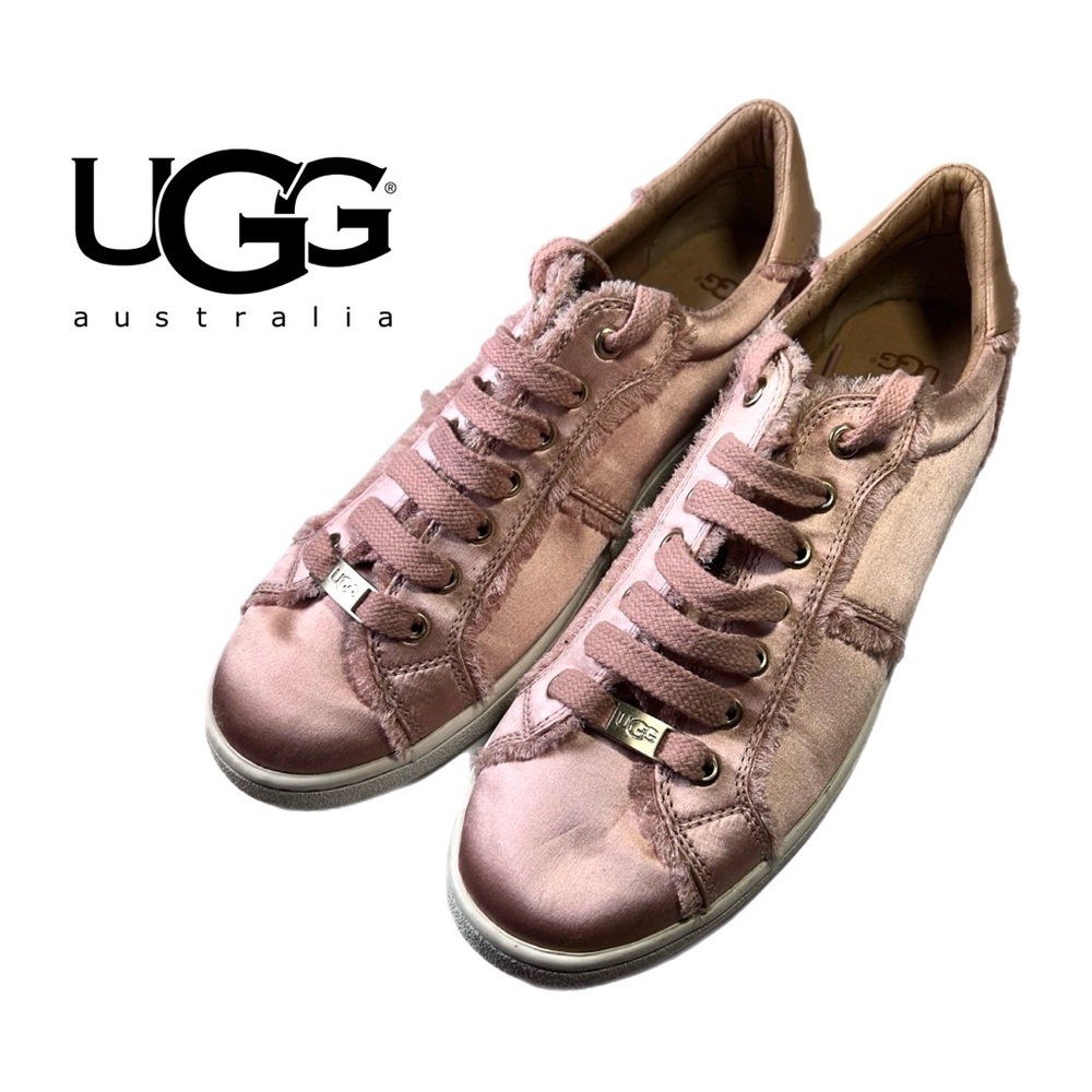 UGG Milo Satin Pink Sneakers Women’s size 11